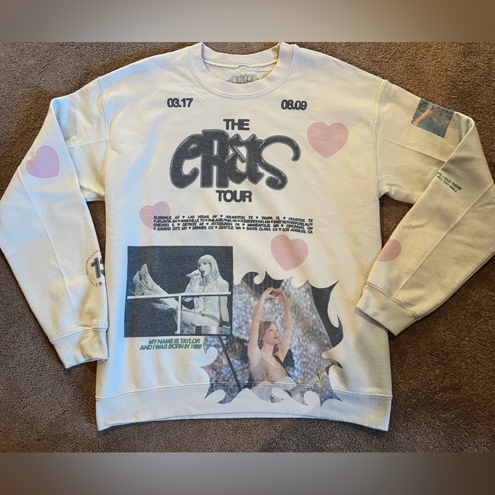 Taylor Swift Eras Tour Crewneck